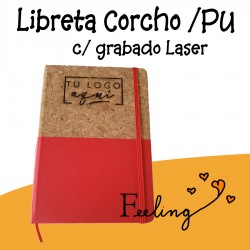 Libreta Corcho / Pu con...