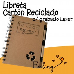 Libreta Cartón Reciclado